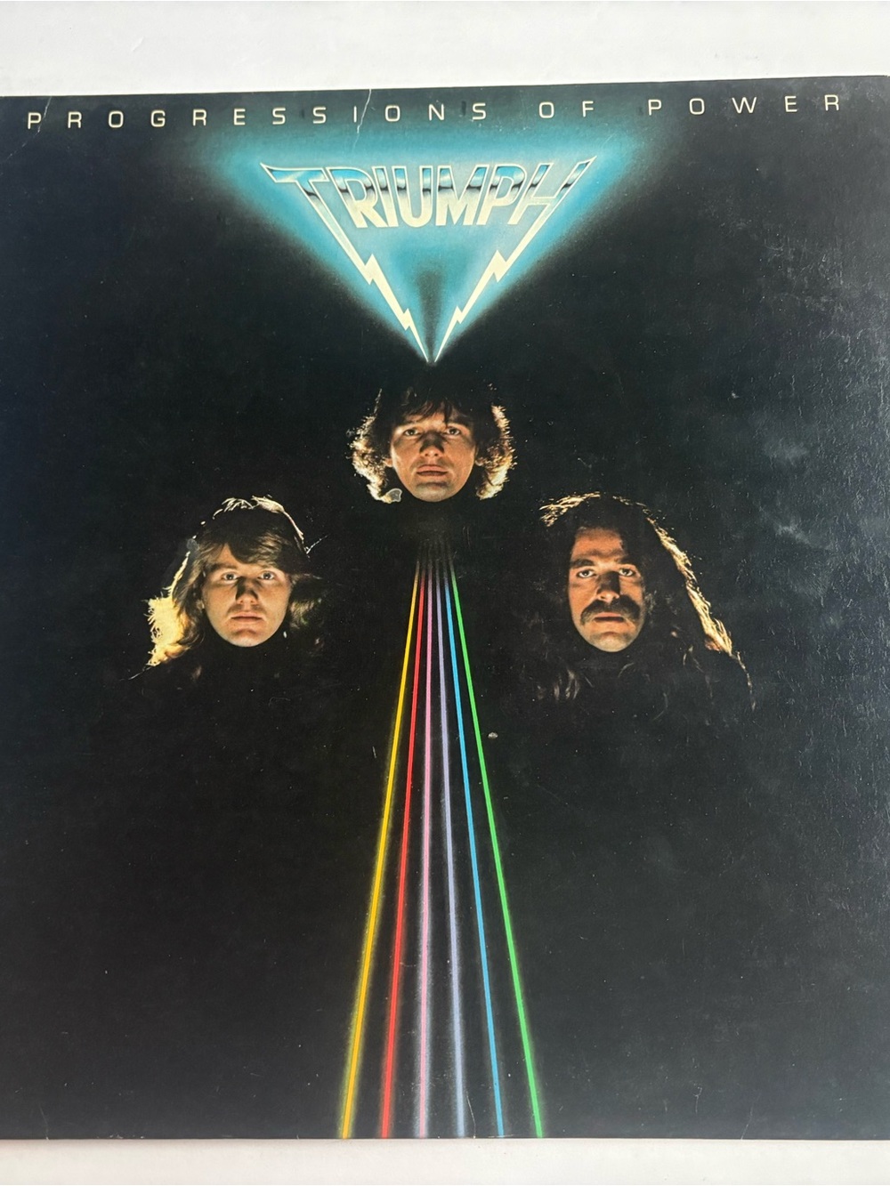 Triumph Progressions Of Power 1980 LP “Attic” Logo On Back RCA AFL1-3524 VG VG